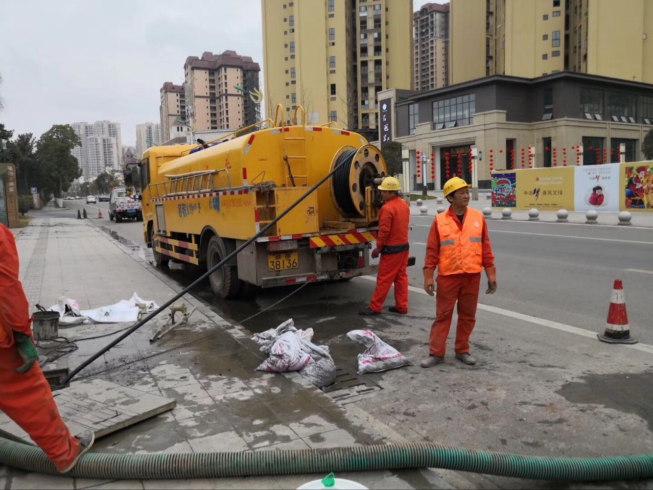 瑞丽排污管道清淤-管道清洗